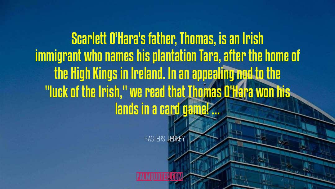 Irish America quotes by Rashers Tierney