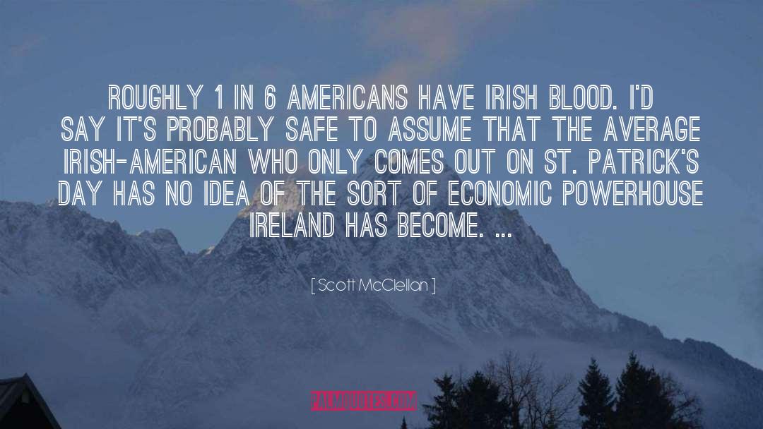 Irish American quotes by Scott McClellan