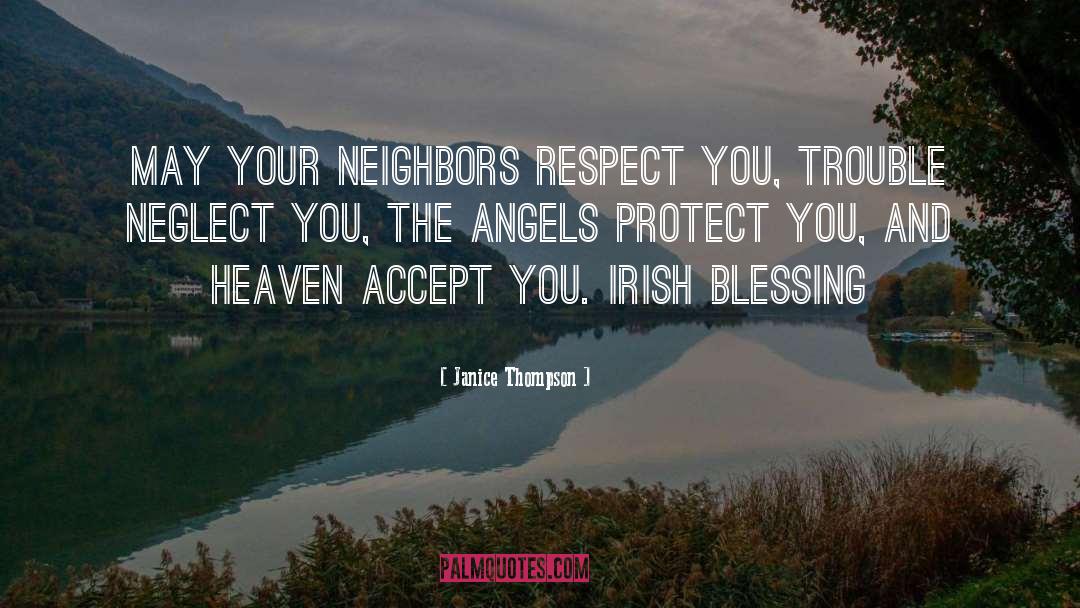 Irish Blessing quotes by Janice Thompson