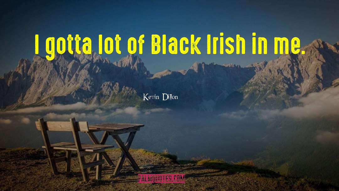 Irish Drink quotes by Kevin Dillon