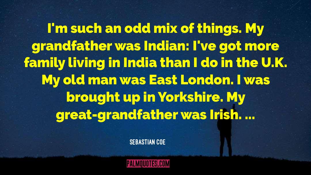 Irish Family quotes by Sebastian Coe