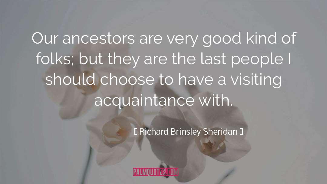 Irish Family quotes by Richard Brinsley Sheridan