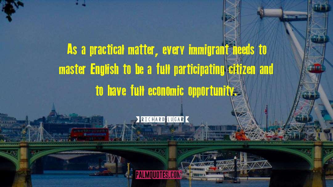 Irish Immigrant quotes by Richard Lugar