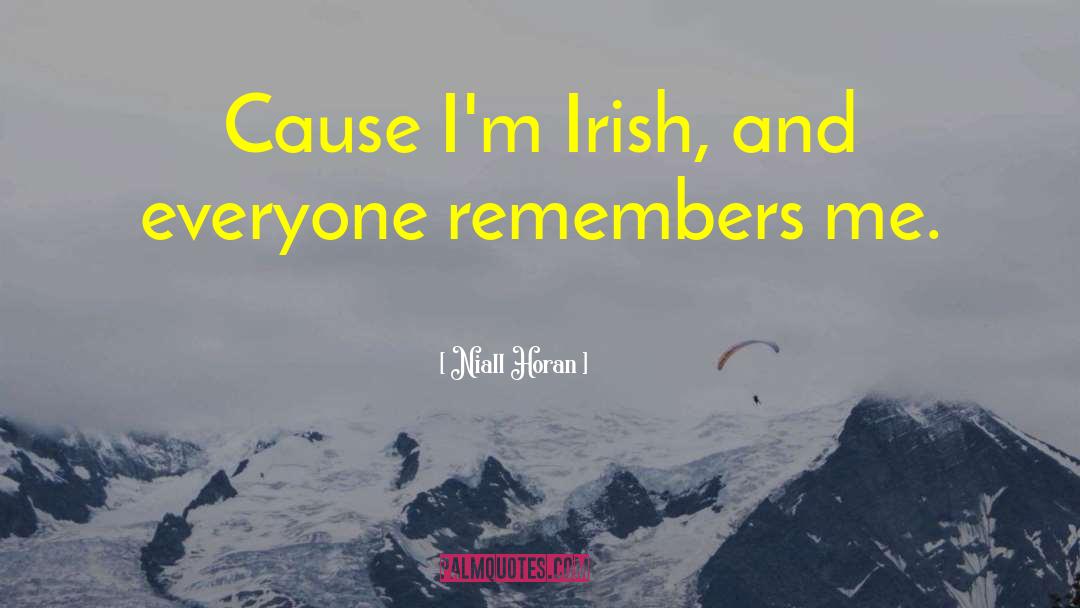 Irish Immigrant quotes by Niall Horan