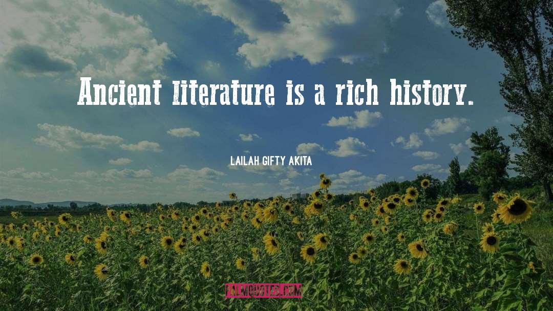 Irish Literature quotes by Lailah Gifty Akita
