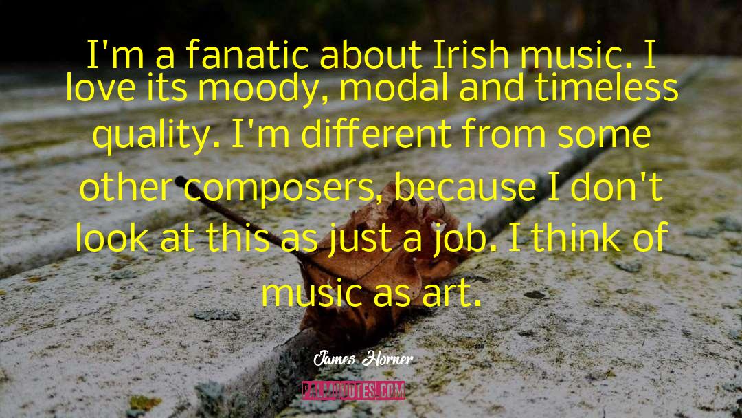 Irish Music quotes by James Horner