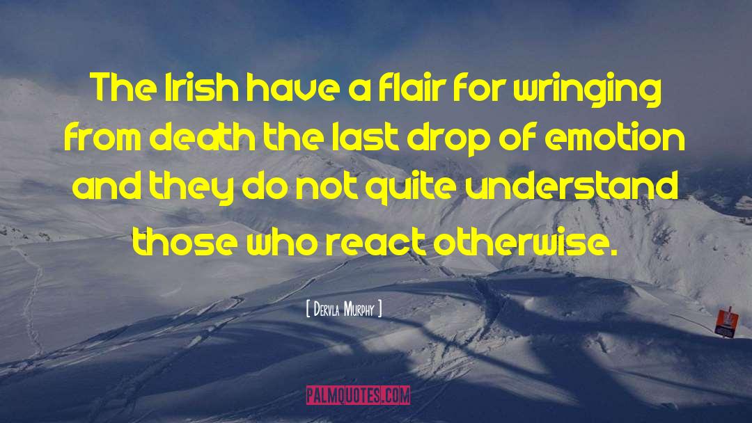 Irish Ulsterman Fighter quotes by Dervla Murphy