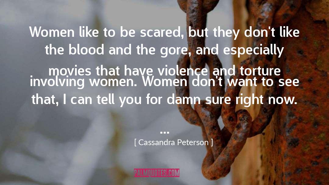 Irish Women quotes by Cassandra Peterson