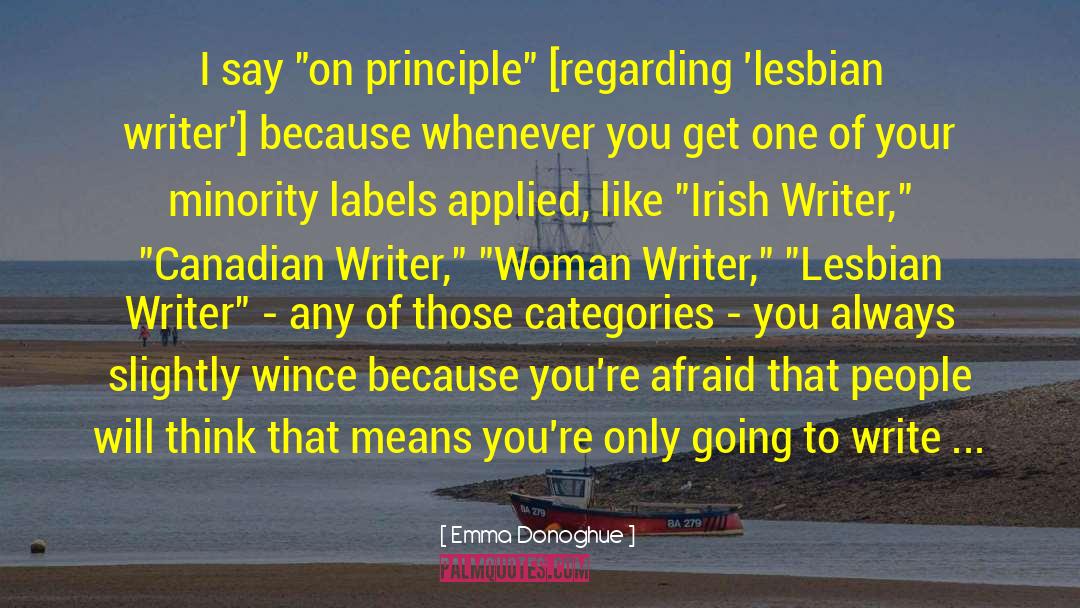 Irish Writer quotes by Emma Donoghue