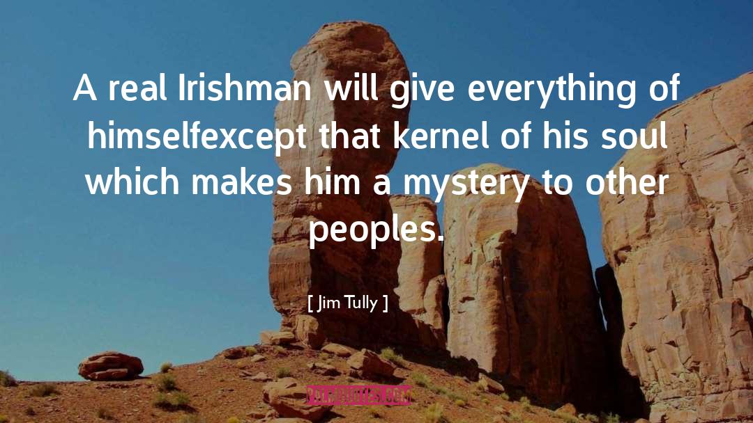 Irishman quotes by Jim Tully