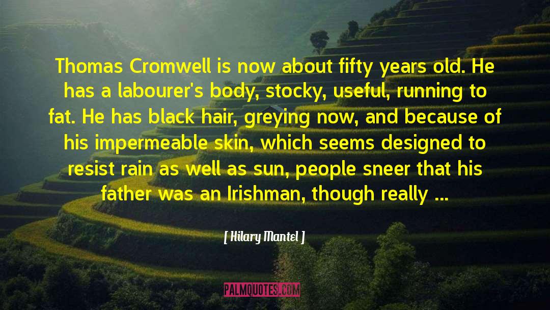 Irishman quotes by Hilary Mantel