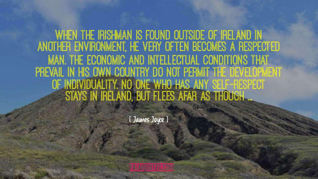 Irishman quotes by James Joyce