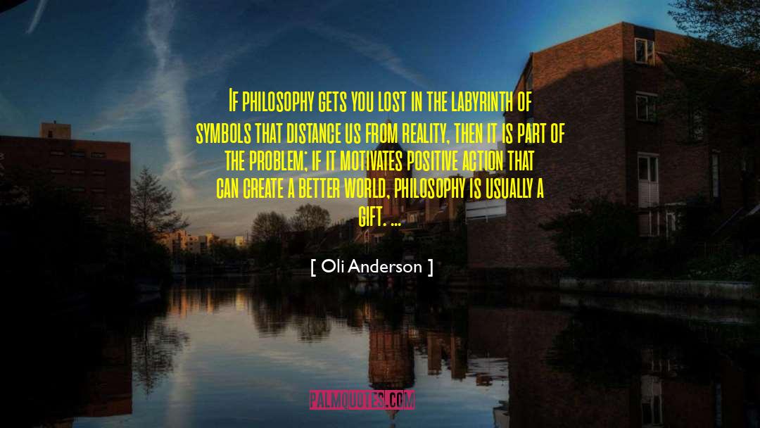 Irishmen Philosophy quotes by Oli Anderson