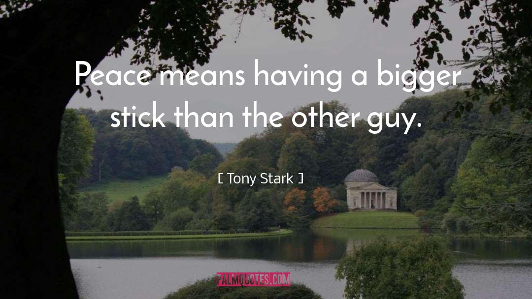 Iron Curtain quotes by Tony Stark