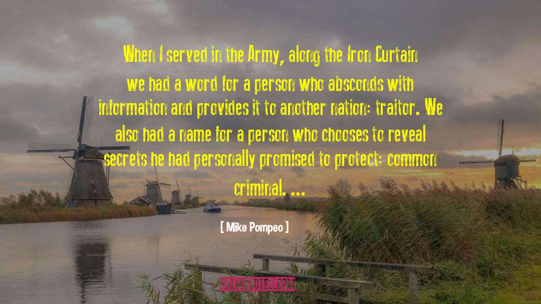 Iron Curtain quotes by Mike Pompeo