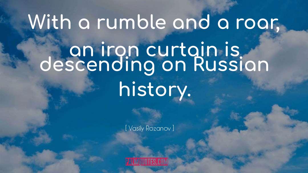 Iron Curtain quotes by Vasily Rozanov