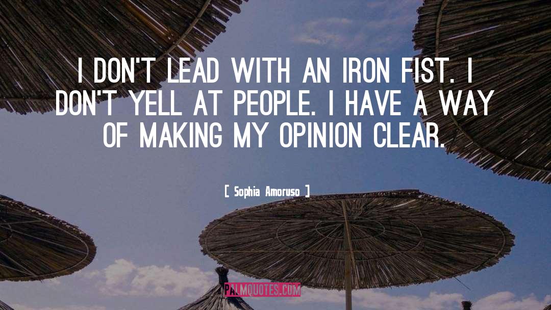 Iron Fist quotes by Sophia Amoruso