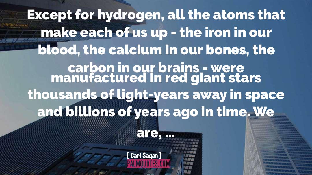 Iron Giant quotes by Carl Sagan