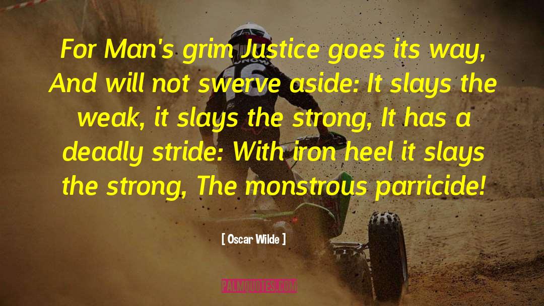 Iron Heel quotes by Oscar Wilde