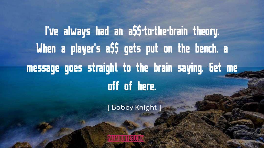 Iron Knight quotes by Bobby Knight