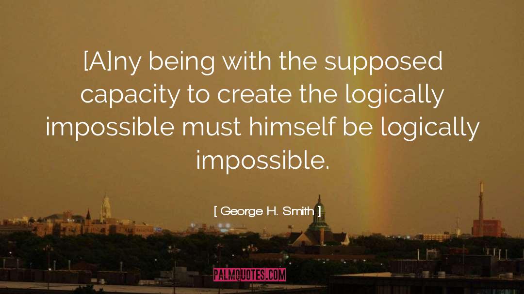 Iron Logic quotes by George H. Smith