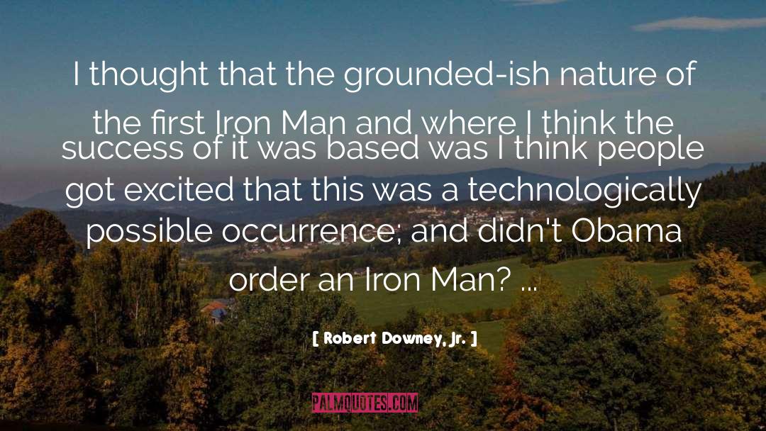 Iron Man quotes by Robert Downey, Jr.