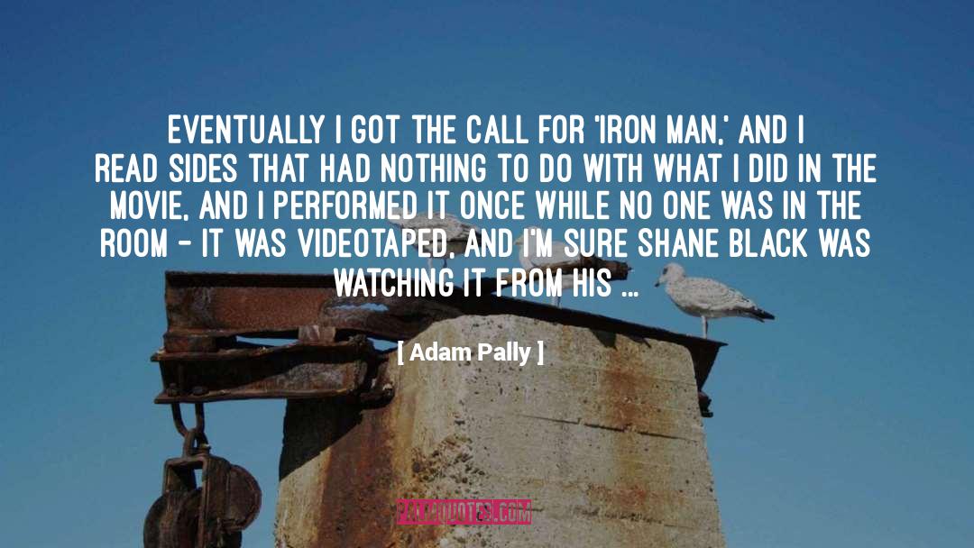 Iron Man quotes by Adam Pally