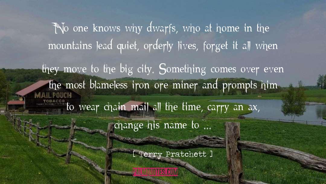 Iron Ore quotes by Terry Pratchett