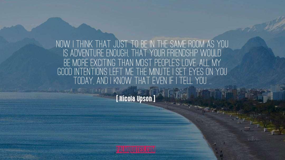 Ironic Self Reference quotes by Nicola Upson