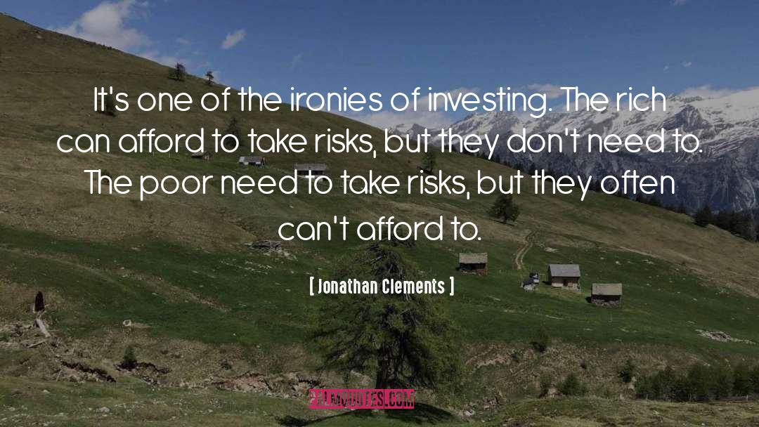 Ironies quotes by Jonathan Clements