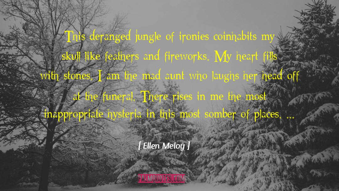 Ironies quotes by Ellen Meloy
