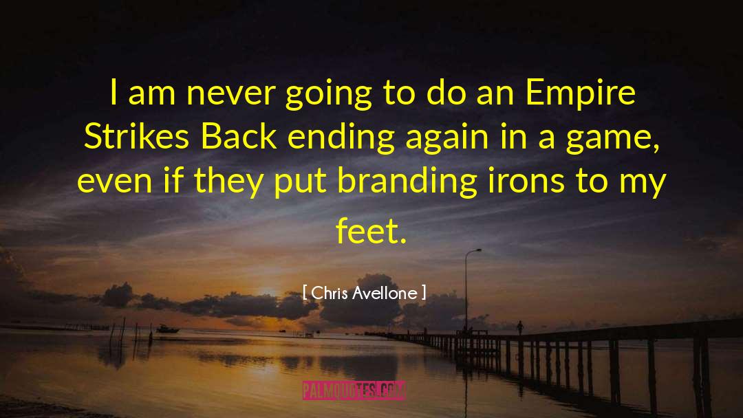 Irons quotes by Chris Avellone