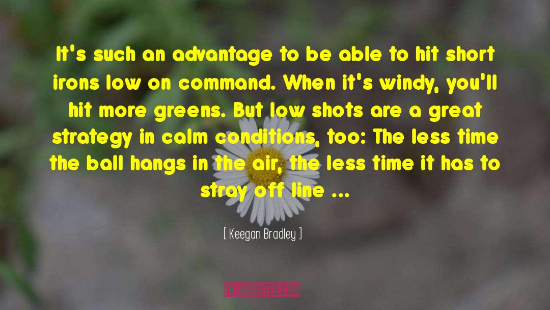 Irons quotes by Keegan Bradley