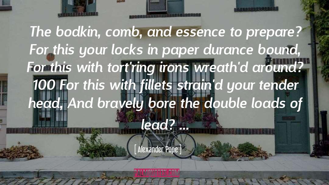 Irons quotes by Alexander Pope