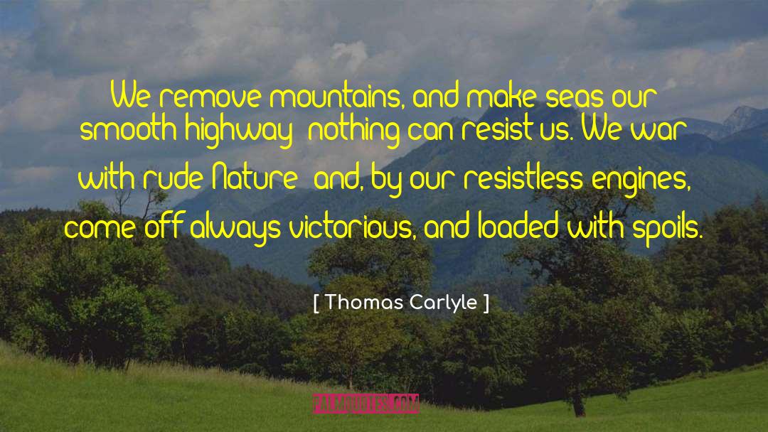 Irons Seas quotes by Thomas Carlyle