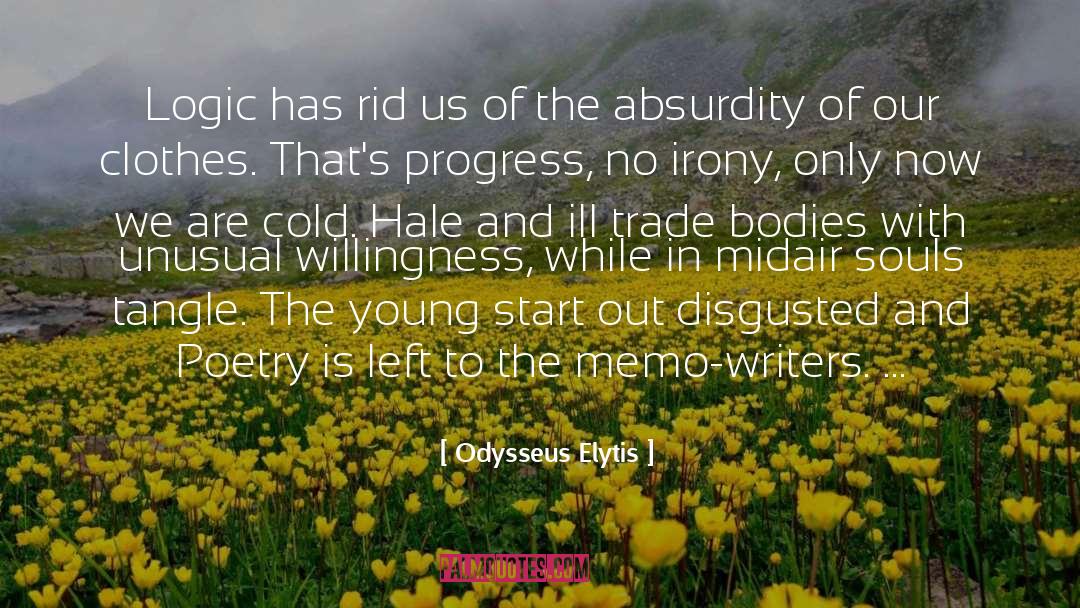 Irony quotes by Odysseus Elytis
