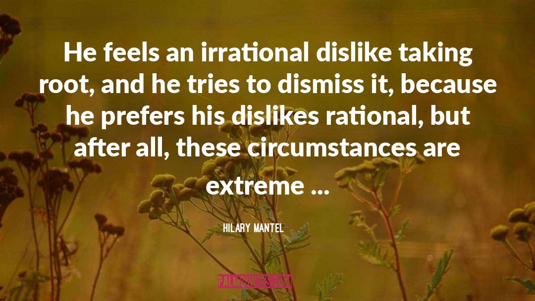 Irrational Beliefs quotes by Hilary Mantel