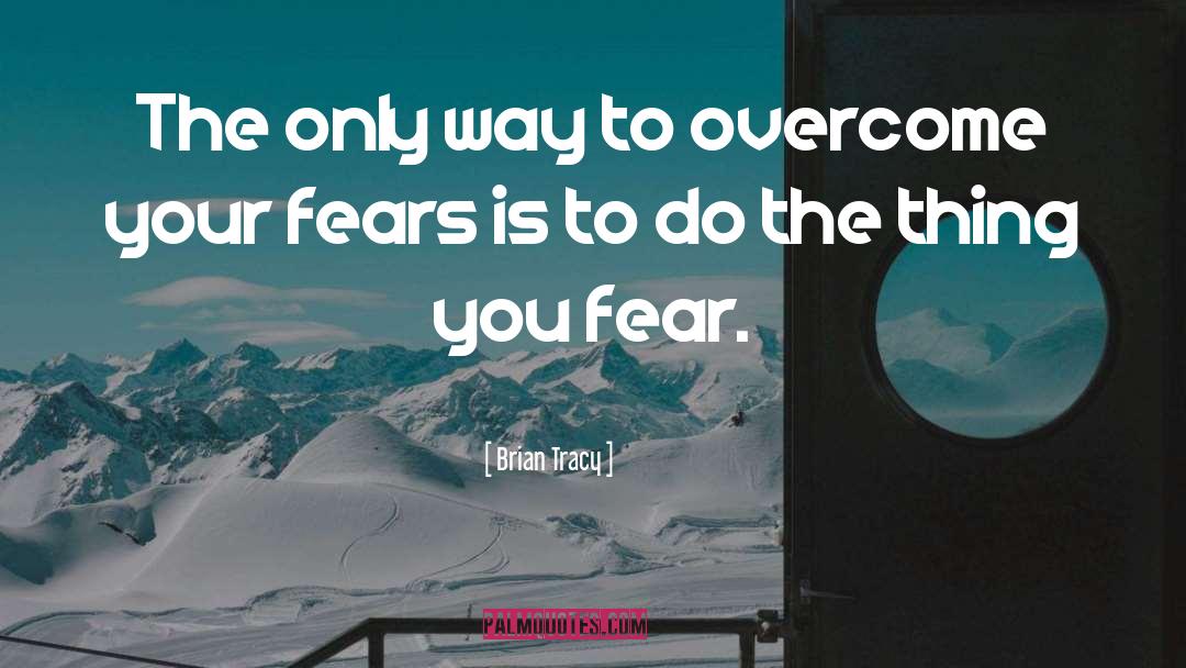 Irrational Fears quotes by Brian Tracy