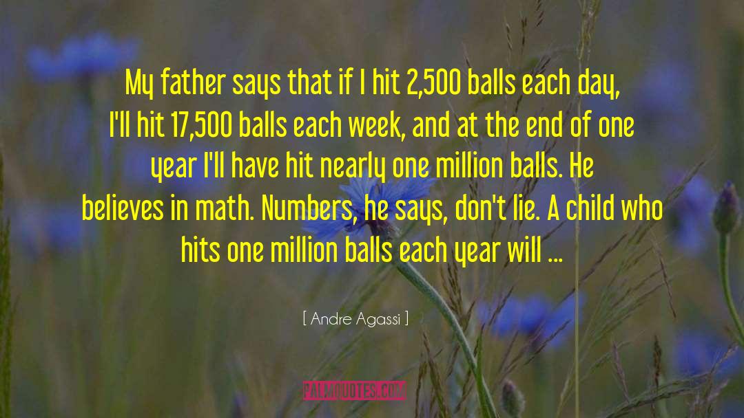 Irrational Numbers quotes by Andre Agassi