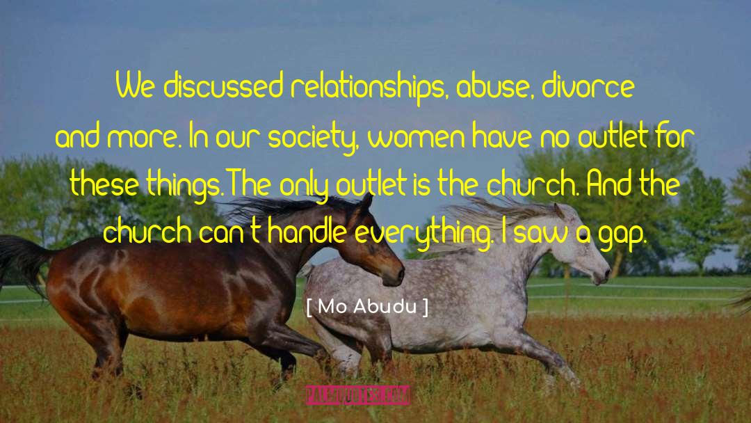 Irreconcilable Differences Divorce quotes by Mo Abudu