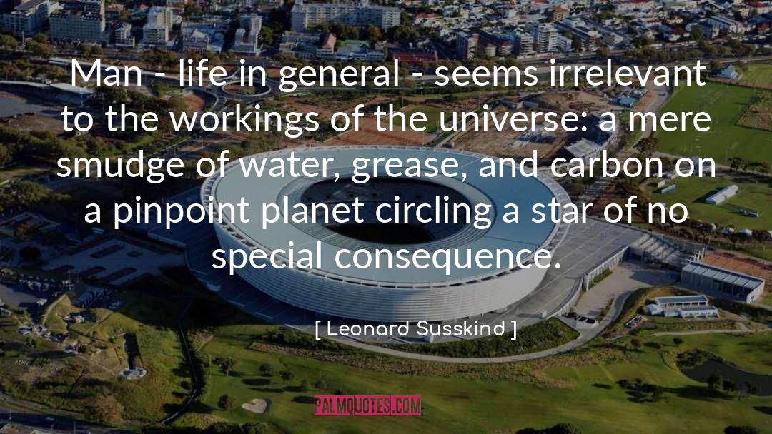 Irrelevant quotes by Leonard Susskind