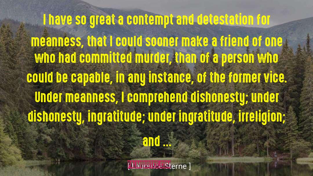 Irreligion quotes by Laurence Sterne