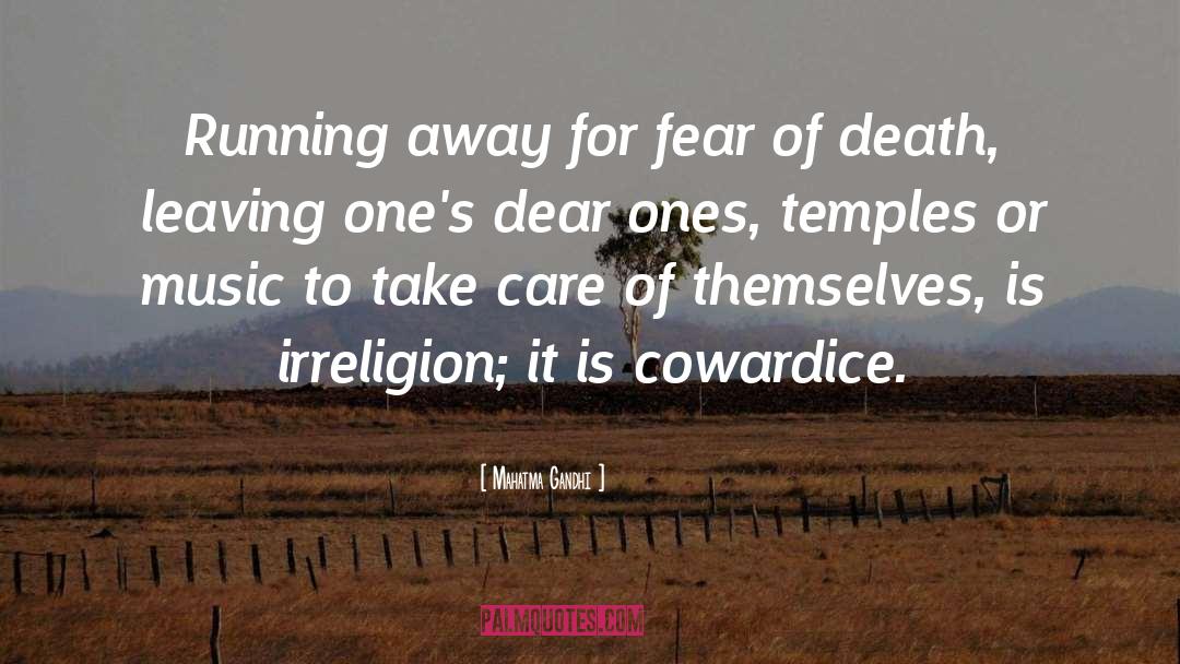 Irreligion quotes by Mahatma Gandhi