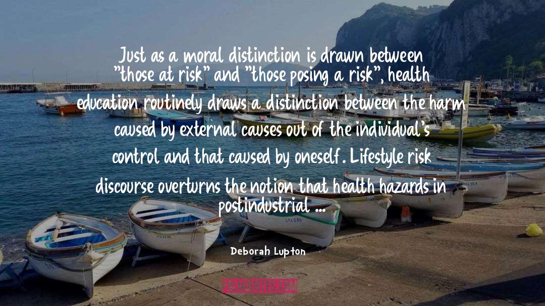 Irreparable Harm quotes by Deborah Lupton