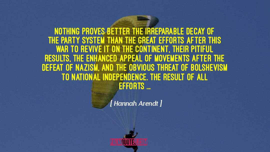 Irreparable quotes by Hannah Arendt