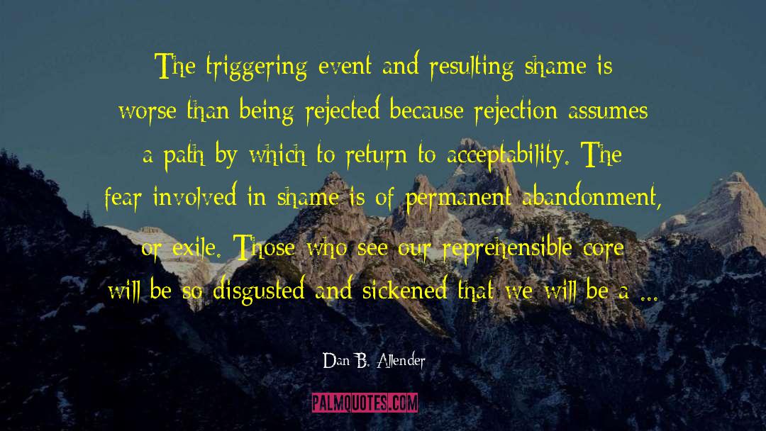 Irreprehensible Vs Reprehensible quotes by Dan B. Allender