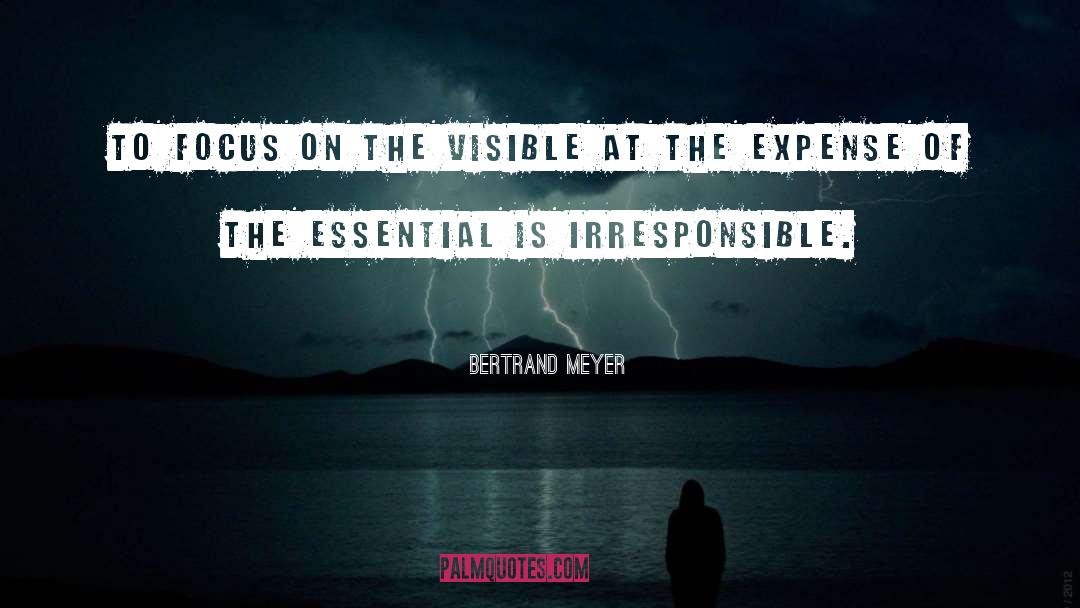 Irresponsible quotes by Bertrand Meyer