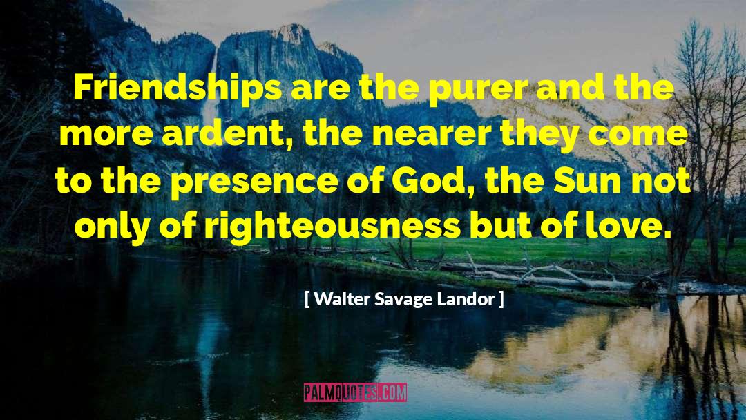 Irreverent Friendship quotes by Walter Savage Landor