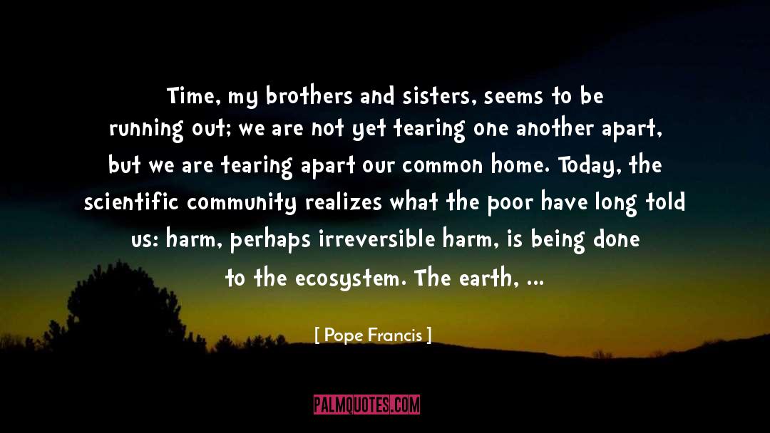 Irreversible quotes by Pope Francis