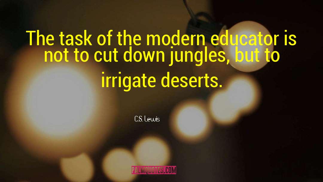 Irrigate quotes by C.S. Lewis